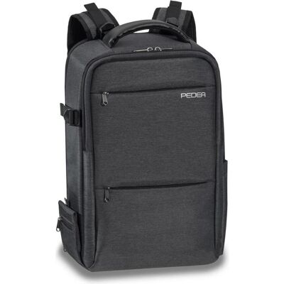 Pedea Kamerarucksack NOBLE Fotorucksack mit Regenschutz, Tragegurt und Zubehörfächern, grau (Fotorucksack), Kameratasche, Grau Pedea Kamerarucksack NOBLE Fotorucksack mit Regenschutz, Tragegurt und Zubehörfächern, grau (Fotorucksack), Kameratasche, Grau