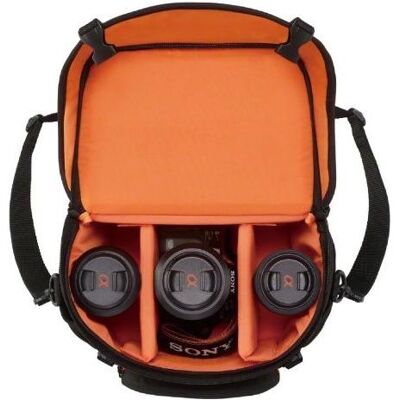 Sony Lcs-Sc8 (Kamera Schultertasche, 10.77 l), Kameratasche, Schwarz Sony Lcs-Sc8 (Kamera Schultertasche, 10.77 l), Kameratasche, Schwarz