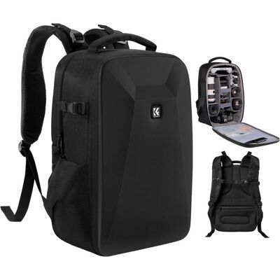 K&F Concept Nature Wander 10 (Fotorucksack, 22 l), Kameratasche, Schwarz K&F Concept Nature Wander 10 (Fotorucksack, 22 l), Kameratasche, Schwarz