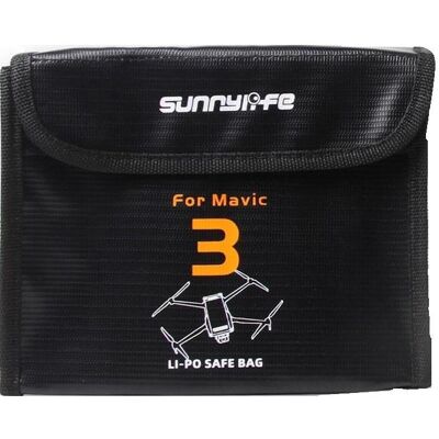 Sunnylife Holster Pouch Case Dji Mavic 3 Flame Retardant/For 3 Batteries/M3-dc106-3 (Drohnen Koffer, DJI Mavic 3, DJI Mavic 3 Classic), Drohne Tasche Sunnylife Holster Pouch Case Dji Mavic 3 Flame Retardant/For 3 Batteries/M3-dc106-3 (Drohnen Koffer, DJI Mavic 3, DJI Mavic 3 Classic), Drohne Tasche