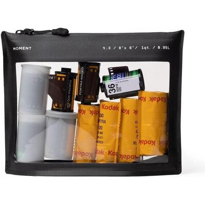 Moment Reusable Travel Film Pouch - Small Black (Objektivtasche, 1 l), Kameratasche, Schwarz Moment Reusable Travel Film Pouch - Small Black (Objektivtasche, 1 l), Kameratasche, Schwarz