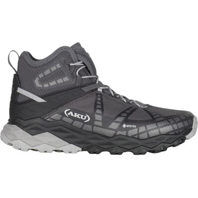 AKU, Damen, Wanderschuhe, Women's Flyrock Mid GTX (39), Grau, Schwarz, Silber AKU, Damen, Wanderschuhe, Women's Flyrock Mid GTX (39), Grau, Schwarz, Silber