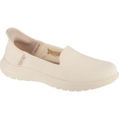 Skechers Damen, Sneakers, Slip-Ins On The Go Flex - Kamelienweiss, Weiss, (41) Skechers Damen, Sneakers, Slip-Ins On The Go Flex - Kamelienweiss, Weiss, (41)