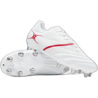 Gilbert, Herren, Fussballschuhe, X20 Pwr 8S (44), Rot, Weiss Gilbert, Herren, Fussballschuhe, X20 Pwr 8S (44), Rot, Weiss