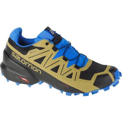 Salomon Speedcross 5 Gtx Grün-Blau - Laufschuhe Salomon Speedcross 5 Gtx Grün-Blau - Laufschuhe