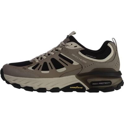 Skechers Herren, Wanderschuhe, Max Protect Sherwood Ridge (44), Schwarz, Beige Skechers Herren, Wanderschuhe, Max Protect Sherwood Ridge (44), Schwarz, Beige