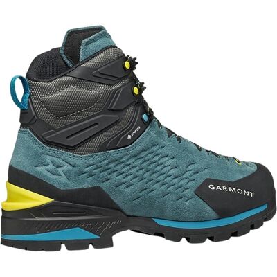Garmont, Herren, Wanderschuhe, Ascent Evo GTX (42.5), Grau, Gelb, Türkis, Blau Garmont, Herren, Wanderschuhe, Ascent Evo GTX (42.5), Grau, Gelb, Türkis, Blau