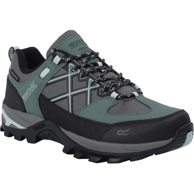 Regatta, Damen, Wanderschuhe, Freizeitschuhe RWF835-1YL Samaris III (39), Grün, Schwarz, Blau, Grau Regatta, Damen, Wanderschuhe, Freizeitschuhe RWF835-1YL Samaris III (39), Grün, Schwarz, Blau, Grau