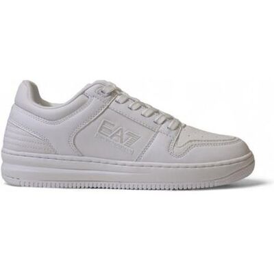 Giorgio Armani Emporio Armani, Herren, Sneakers, EA7 White Polyester Athletic Sneakers, Weiss, (36.5) Giorgio Armani Emporio Armani, Herren, Sneakers, EA7 White Polyester Athletic Sneakers, Weiss, (36.5)