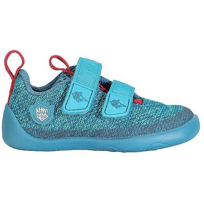 Affenzahn, Unisex, Laufschuhe, Kid's Barfussschuh Knit Happy (21), Türkis, Blau Affenzahn, Unisex, Laufschuhe, Kid's Barfussschuh Knit Happy (21), Türkis, Blau