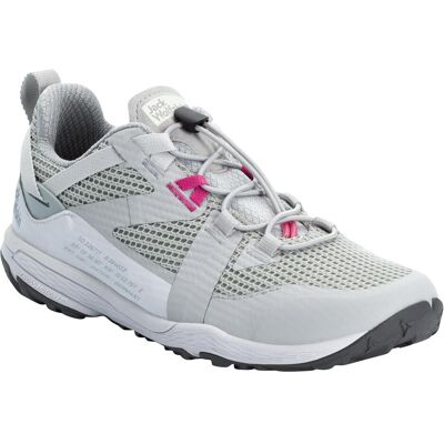 Jack Wolfskin, Damen, Wanderschuhe, Spirit Low W (39.5), Grau Jack Wolfskin, Damen, Wanderschuhe, Spirit Low W (39.5), Grau