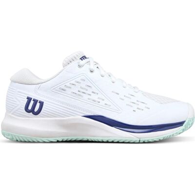 Wilson Unisex, Tennisschuhe, Rush Pro Ace White/Bay Junior (40), Weiss Wilson Unisex, Tennisschuhe, Rush Pro Ace White/Bay Junior (40), Weiss