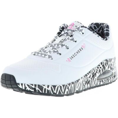 Skechers Damen, Sneakers, Uno, Weiss, (39) Skechers Damen, Sneakers, Uno, Weiss, (39)