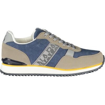 Napapijri, Herren, Sneakers, Sneaker Cosmos 01, Grau, Blau, Mehrfarbig, Grün, Weiss, (41) Napapijri, Herren, Sneakers, Sneaker Cosmos 01, Grau, Blau, Mehrfarbig, Grün, Weiss, (41)