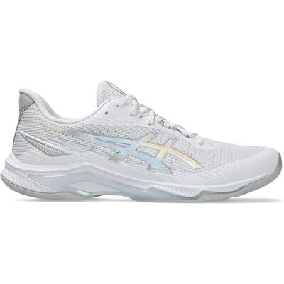 ASICS, Herren, Hallenschuhe, Netburner Ballistic Ff 4 (44), Mehrfarbig, Weiss, Silber ASICS, Herren, Hallenschuhe, Netburner Ballistic Ff 4 (44), Mehrfarbig, Weiss, Silber