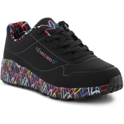 Skechers Mädchen, Sneakers, X J Goldcrown Uno Lite Love, Mehrfarbig, Schwarz, (27) Skechers Mädchen, Sneakers, X J Goldcrown Uno Lite Love, Mehrfarbig, Schwarz, (27)