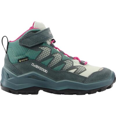 Lowa, Unisex, Wanderschuhe, Maddox Pro GTX MID VC JR (35), Blau, Pink Lowa, Unisex, Wanderschuhe, Maddox Pro GTX MID VC JR (35), Blau, Pink