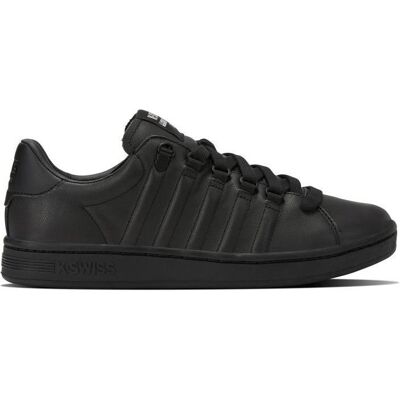 K-Swiss, Herren, Sneakers, LOZAN II men's sneakers, natural leather, black (07943-904-M), Schwarz, (47) K-Swiss, Herren, Sneakers, LOZAN II men's sneakers, natural leather, black (07943-904-M), Schwarz, (47)