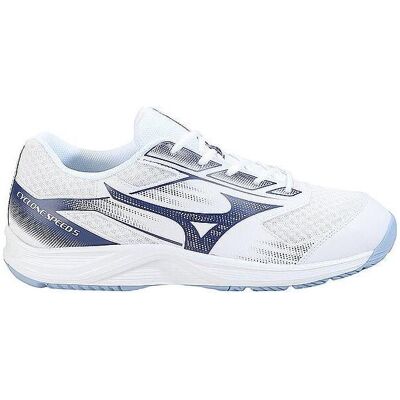 Mizuno Herren Hallenschuhe Cyclone Speed 5 Weiß - Hallenschuhe Mizuno Herren Hallenschuhe Cyclone Speed 5 Weiß - Hallenschuhe