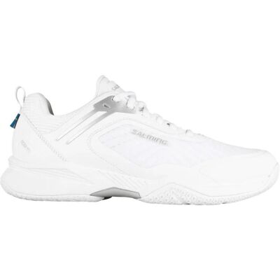 Salming, Herren, Hallenschuhe, Fusion Pro (42 2/3), Weiss, Silber Salming, Herren, Hallenschuhe, Fusion Pro (42 2/3), Weiss, Silber