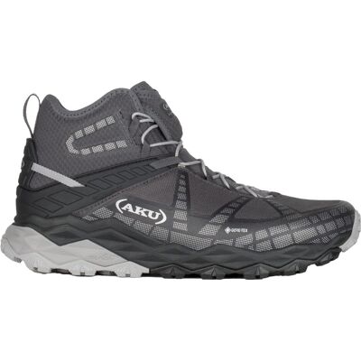 AKU, Herren, Wanderschuhe, Flyrock Mid GTX (46), Grau, Schwarz, Silber AKU, Herren, Wanderschuhe, Flyrock Mid GTX (46), Grau, Schwarz, Silber