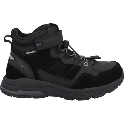 CMP Campagnolo, Jungen, Sneakers, Hadil Leather WP, Schwarz, (33) CMP Campagnolo, Jungen, Sneakers, Hadil Leather WP, Schwarz, (33)