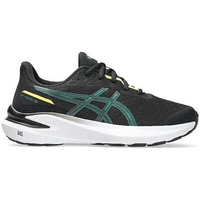ASICS, Unisex, Laufschuhe, GT-1000 13 GS (32.5), Schwarz, Grün ASICS, Unisex, Laufschuhe, GT-1000 13 GS (32.5), Schwarz, Grün