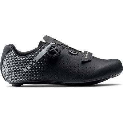 Northwave Core Plus 2 - Rennradschuhe - Herren Black / Silver Northwave Core Plus 2 - Rennradschuhe - Herren Black / Silver