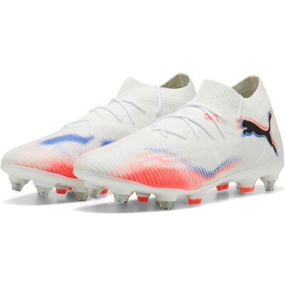 Puma Unisex, Fussballschuhe, Future 8 Match Mxsg (44.5), Rot, Schwarz, Weiss Puma Unisex, Fussballschuhe, Future 8 Match Mxsg (44.5), Rot, Schwarz, Weiss