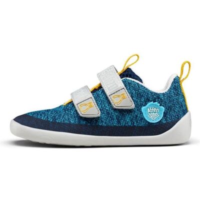 Affenzahn, Jungen, Laufschuhe, Kid's Barfussschuh Knit Happy (21), Blau Affenzahn, Jungen, Laufschuhe, Kid's Barfussschuh Knit Happy (21), Blau