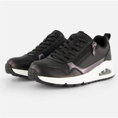 Skechers Damen, Sneakers, Uno Métallique Glisseurs, Schwarz, (39) Skechers Damen, Sneakers, Uno Métallique Glisseurs, Schwarz, (39)