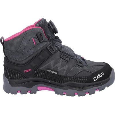 CMP Campagnolo, Unisex, Wanderschuhe, Kid's Kiruna Mid Fitgo Trekking Shoes WP (34), Schwarz, Grau CMP Campagnolo, Unisex, Wanderschuhe, Kid's Kiruna Mid Fitgo Trekking Shoes WP (34), Schwarz, Grau