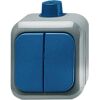 Busch-Jaeger Serienschalter, Schalter + Taster, Grau