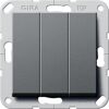 Gira Taster, Schalter + Taster, Grau
