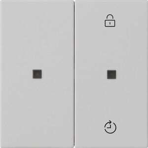Gira 5493015, Schalter + Taster, Grau Gira 5493015, Schalter + Taster, Grau