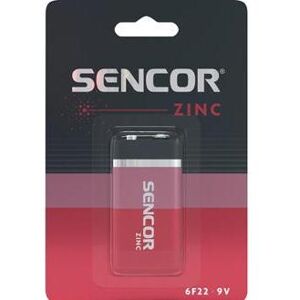 Sencor Einmal Zinkchlorid Batterie 9V, 1-pack (1 Stk.), Batterien + Akkus Sencor Einmal Zinkchlorid Batterie 9V, 1-pack (1 Stk.), Batterien + Akkus