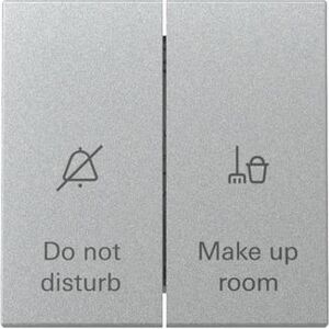 Gira Wippschalter Anzeige Hotel, Schalter + Taster, Silber Gira Wippschalter Anzeige Hotel, Schalter + Taster, Silber