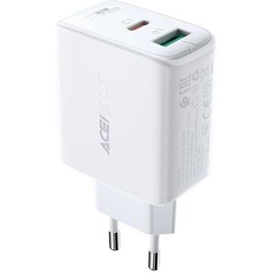 Acefast A5 (32 W, 2 Ports), USB Ladegerät, Weiss Acefast A5 (32 W, 2 Ports), USB Ladegerät, Weiss