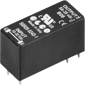 Weidmüller Relais 1421450000 - Halvleiter, 5A - Max 35V/DC Weidmüller Relais 1421450000 - Halvleiter, 5A - Max 35V/DC