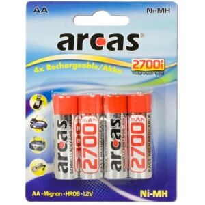 AGI Akku kompatibel mit HR6/Mignon/AA - Akku - Mignon (AA) (1 Stk., AA, 2700 mAh), Batterien + Akkus AGI Akku kompatibel mit HR6/Mignon/AA - Akku - Mignon (AA) (1 Stk., AA, 2700 mAh), Batterien + Akkus