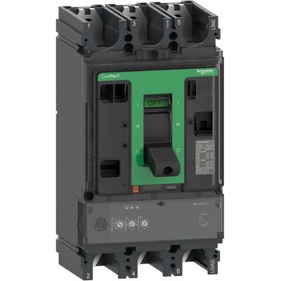 Schneider ComPacT NSX400N - Leistungsschalter - 400A - MicroLogic 2.3 - 3P - 50kA - Fest - Produkttyp Schneider ComPacT NSX400N - Leistungsschalter - 400A - MicroLogic 2.3 - 3P - 50kA - Fest - Produkttyp