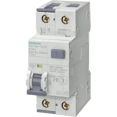 Siemens 5SU1354-6LB32 Fehlerstromschutzschalter - 32A, Typ A Siemens 5SU1354-6LB32 Fehlerstromschutzschalter - 32A, Typ A