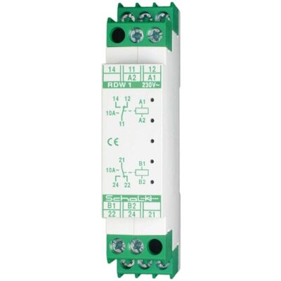Schalk SCHAL RDW1 Doppelrelais 2 x 230VAC 2We 10A, Relais Schalk SCHAL RDW1 Doppelrelais 2 x 230VAC 2We 10A, Relais