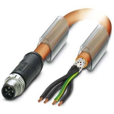 Phoenix Contact 1424104 Sensor-/Aktor-Steckverbinder, konfektioniert 1.50 m Polzahl: 4 1 St., Elektronikkabel + Stecker, Orange Phoenix Contact 1424104 Sensor-/Aktor-Steckverbinder, konfektioniert 1.50 m Polzahl: 4 1 St., Elektronikkabel + Stecker, Orange