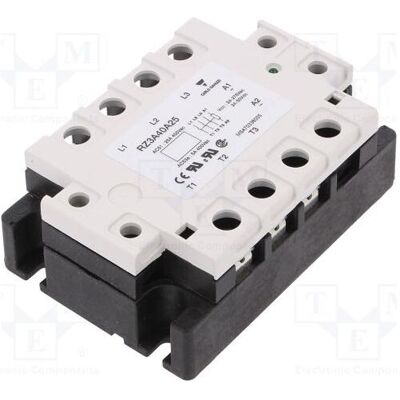 Carlo Gavazzi Relais: Halbleiter 25A USchalt: 24÷440VAC 3-phasen IP10 RZ3, Relais Carlo Gavazzi Relais: Halbleiter 25A USchalt: 24÷440VAC 3-phasen IP10 RZ3, Relais