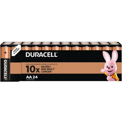 Duracell MN1500 AA Batterien - 24 Stück Duracell MN1500 AA Batterien - 24 Stück