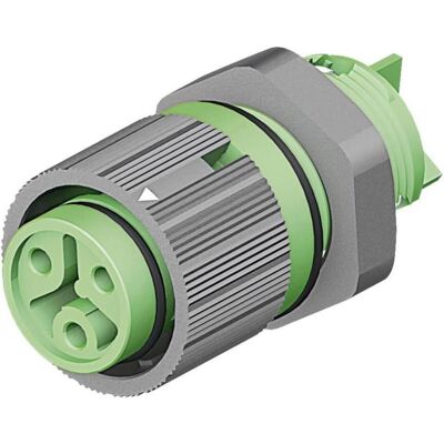 Wieland RST MINI Einbausbuchse RSTI16, Elektronikkabel + Stecker, Grün Wieland RST MINI Einbausbuchse RSTI16, Elektronikkabel + Stecker, Grün