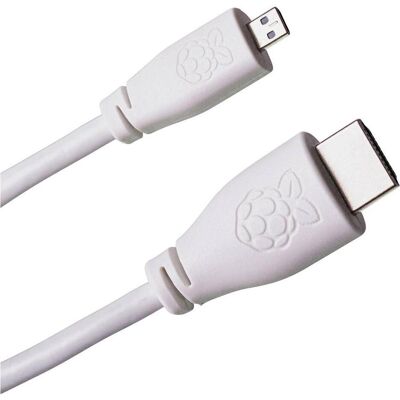 Offizielles Raspberry Pi Mini HDMI Kabel - 1m Offizielles Raspberry Pi Mini HDMI Kabel - 1m