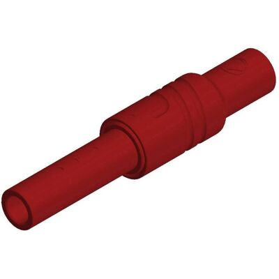 SKS Sicherheits-Lamellenbuchse Buc, Elektronikkabel + Stecker, Rot SKS Sicherheits-Lamellenbuchse Buc, Elektronikkabel + Stecker, Rot