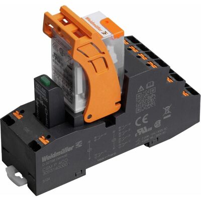 Weidmüller Koppelrelais, 24 V AC +10 % -20 %, LED 2 Wechsler (AgNi) 250 V AC, 12 A, PUSH IN, Relais Weidmüller Koppelrelais, 24 V AC +10 % -20 %, LED 2 Wechsler (AgNi) 250 V AC, 12 A, PUSH IN, Relais